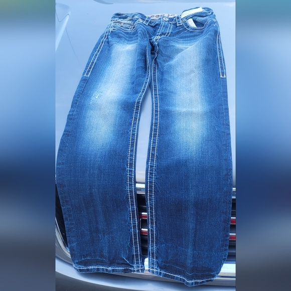 Express Men's Slim Fit Denim Jeans 34 X 34 - Picture 1 of 5